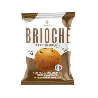 Dr. Keto Brioche con Gocce di Cioccolato - Low Carb & Senza Zuccheri 50g