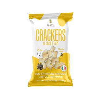 Dr. Keto Crackers Cacio e Pepe - Low Carb & Senza Zuccheri 35g