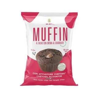 Dr. Keto Muffin Ripieno al Cioccolato - Low Carb & Senza Zuccheri 60g