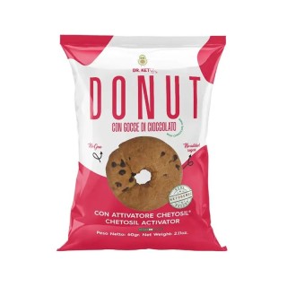 Dr.Keto Donut con Gocce di Cioccolato - Low Carb & Senza Zuccheri 60g