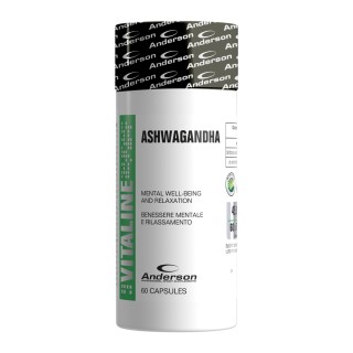 Anderson Ashwagandha - 60 capsule - Integratore per Stress, Energia e Benessere