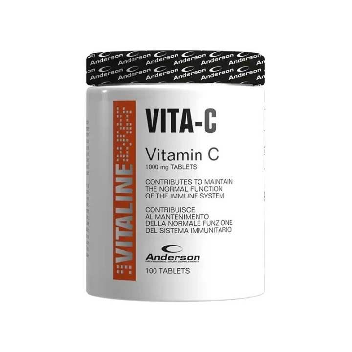 Anderson Vita-C - 100 compresse - Integratore di Vitamina C per Immunità e Antiossidante