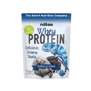 Natoo Whey Protein Cookie’n Cream – 510g | Proteine Whey per Muscoli e Recupero