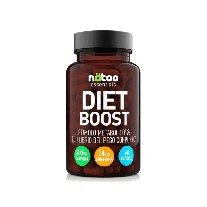 Natoo Diet Boost – 60 capsule | Integratore per Metabolismo e Controllo del Peso