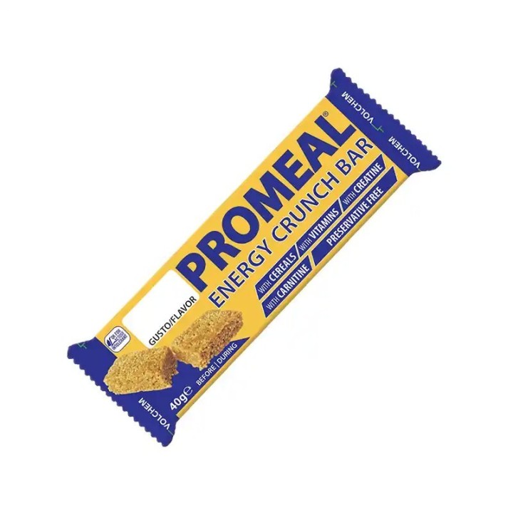 Volchem Promeal Energy Crunch Miele e Noci – Barretta Energetica 40g