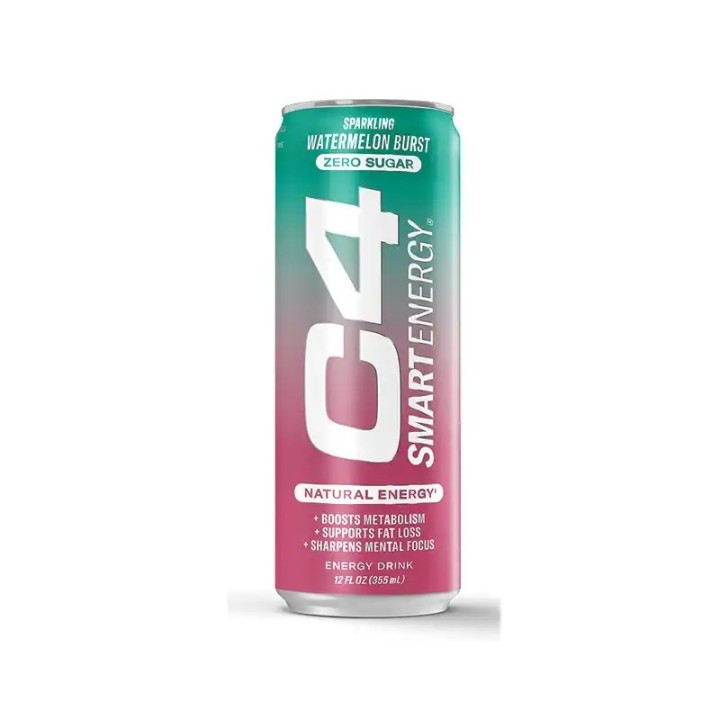 Cellucor C4 Smart Energy Watermelon Burst – 330ml | Bevanda Energetica Zero Zuccheri