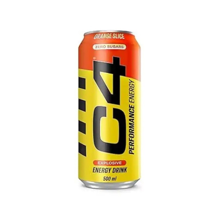 Cellucor C4 Smart Energy Orange Slice Burst – 330ml | Zero Zuccheri – Energia e Focus Mentale