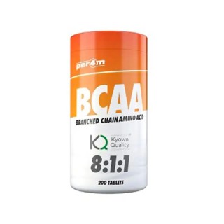 Per4m BCAA 8:1:1 – 200 Compresse | Alta Leucina per Recupero e Crescita Muscolare