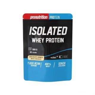 Isolated 100% Whey Protein Cioccolato Bianco 908 g – PRONUTRITION