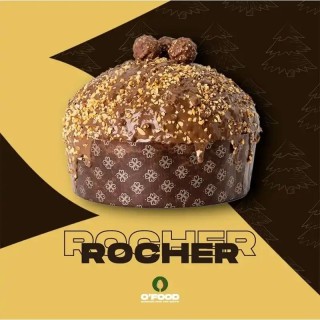 Panettone Proteico Rocher | O’Food Fit Edition – 1 kg