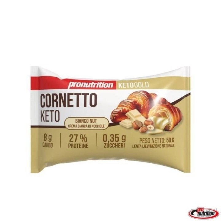 Cornetto Keto Nut Bianco 50g Pronutrition | Keto Friendly & Low Carb