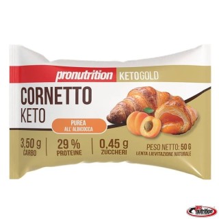 Cornetto Keto Albicocca 50g Pronutrition | Proteico Low Carb Keto