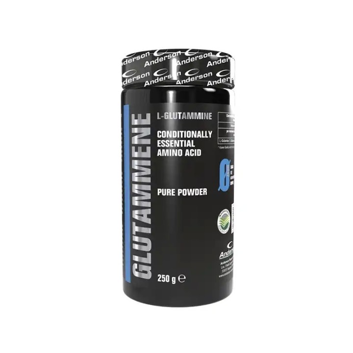 Anderson Glutammene Polvere 250g – L-Glutammina Pura per il Recupero