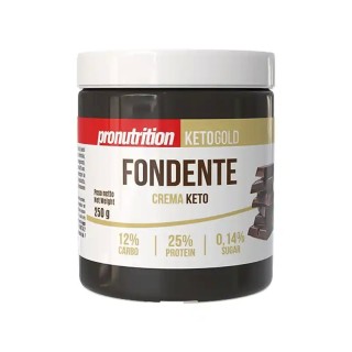 Pro Nutrition Crema Keto Fondente 250 g – Crema Spalmabile Proteica Low Carb