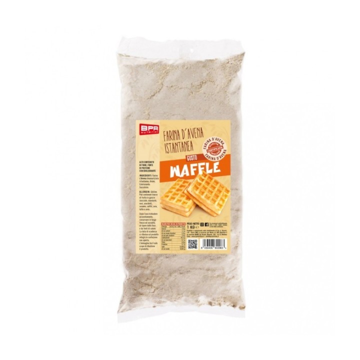 BPR Nutrition Farina D'Avena Aromatizzata 1Kg Wffle