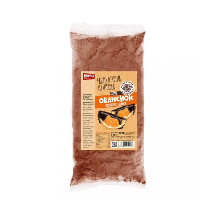 BPR Nutrition Farina D'Avena Aromatizzata 1 Kg Oranchok | Protein Power