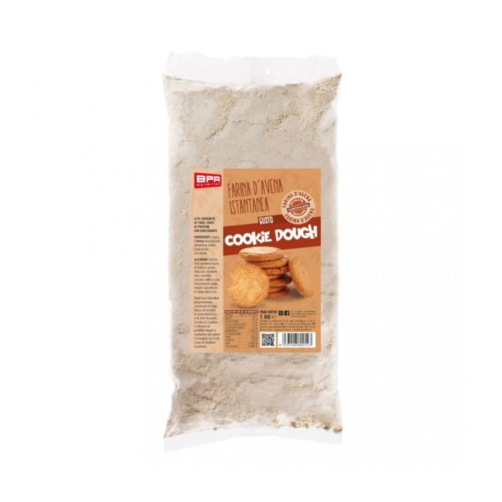 BPR Nutrition Farina D'Avena aromatizzata 1 Kg Cookie Dough