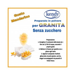 Kendy Preparato in polvere per granite Mandarino 180gr