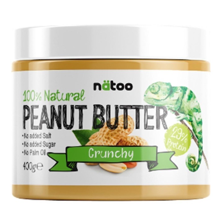 Natoo Burro d'arachidi Crunchy 400gr