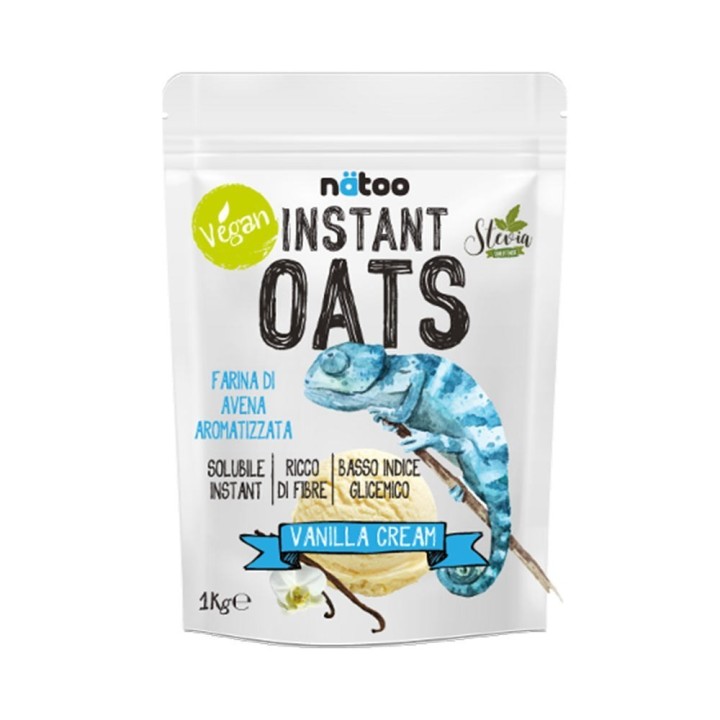Natoo Instant Oats Farina d'avena Vaniglia 1Kg