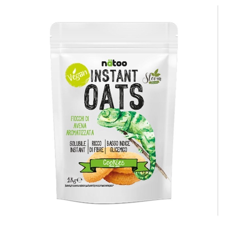 Natoo Instant Oats Fiocchi d'avena Cookies 1Kg