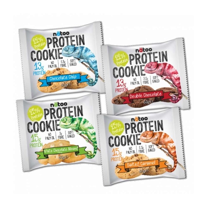 Natoo Protein Cookie 8x60gr