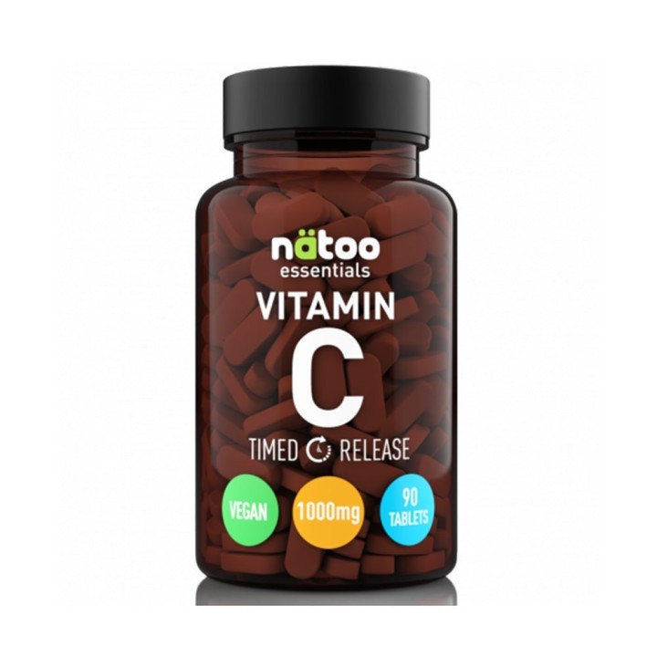 Natoo Essential Vitamin C Timed Release 90 tabs