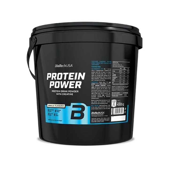BiotechUsa Protein Power Vaniglia 4 Kg