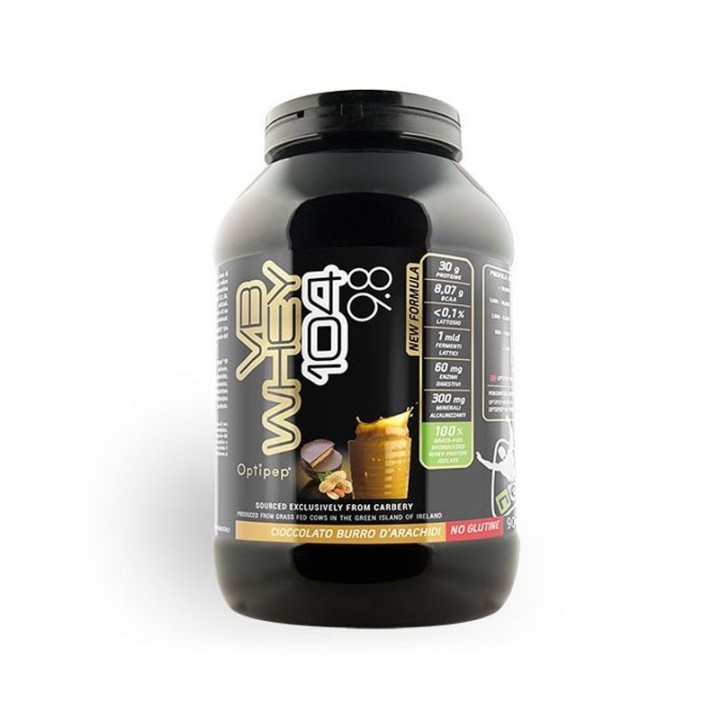 Vb Whey 104 9.8 Proteine Idrolizzate Net Integratori Cioccolato al Burro d'Arachide