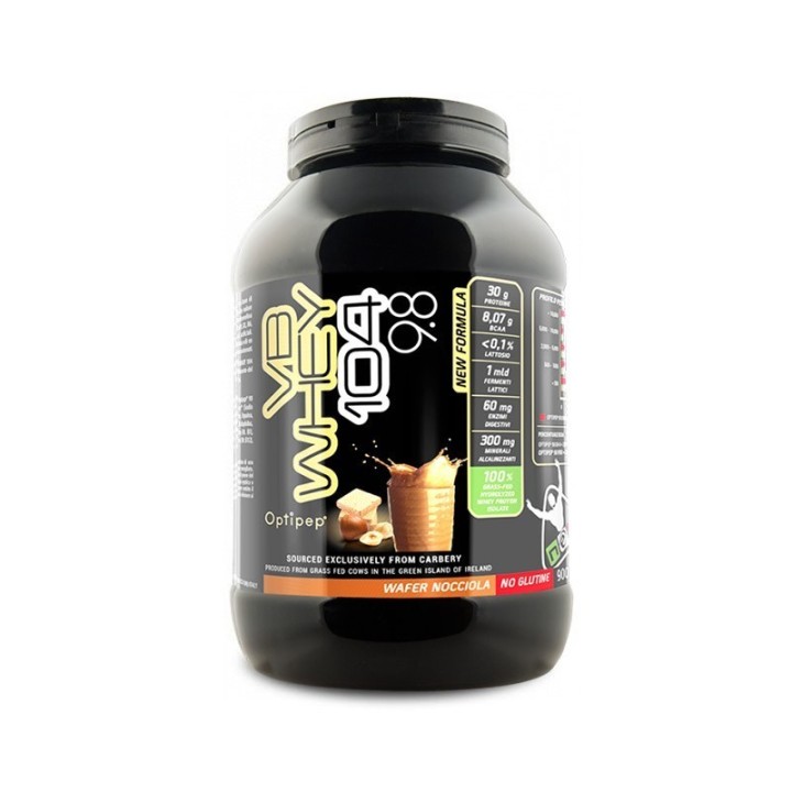 Vb Whey 104 9.8 Proteine Idrolizzate Net Integratori Wafer Nocciola