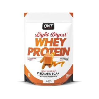 QNT Light Digest whey protein Caramello Salato 500g